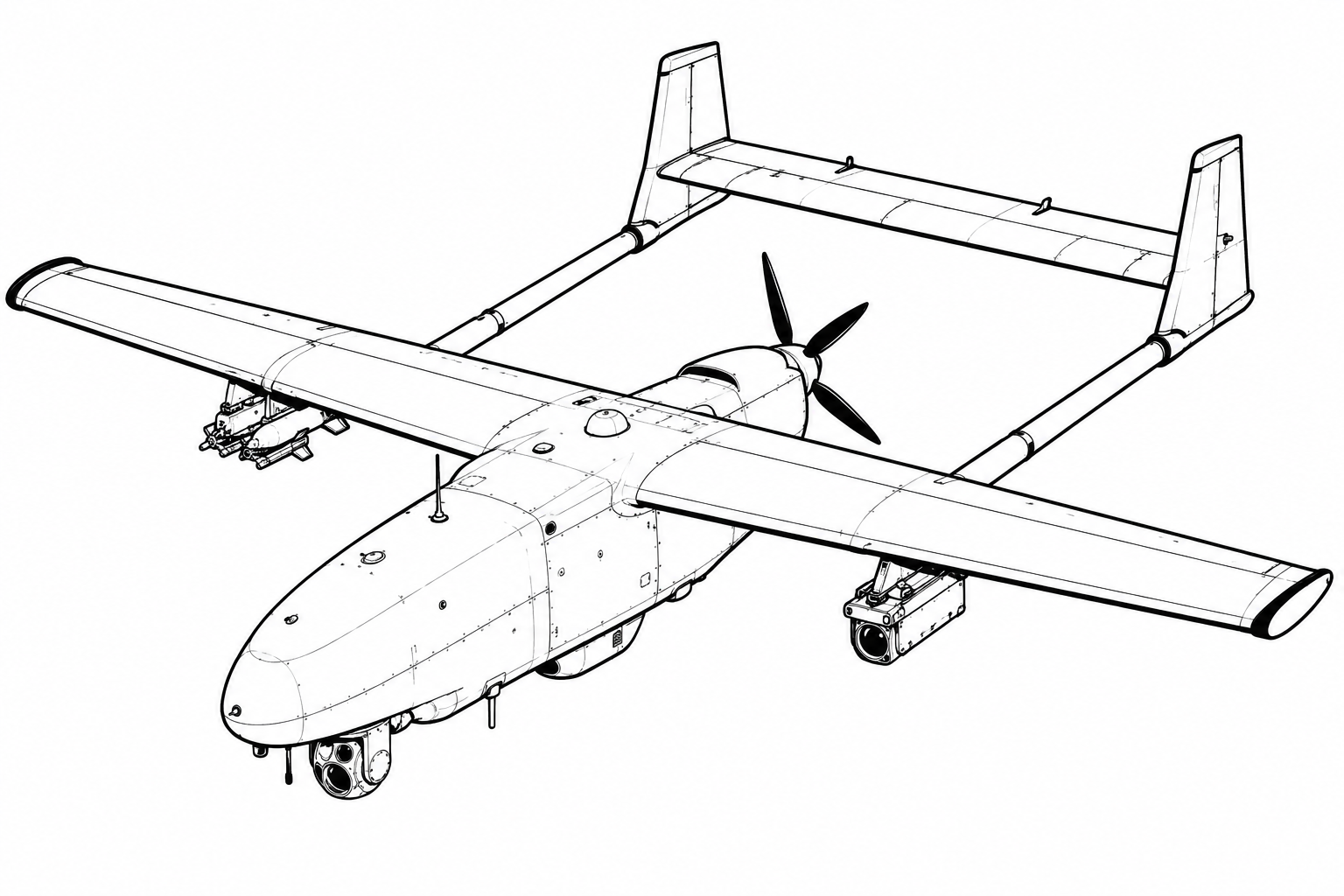 Outlaw Gen 3 military drone profile image